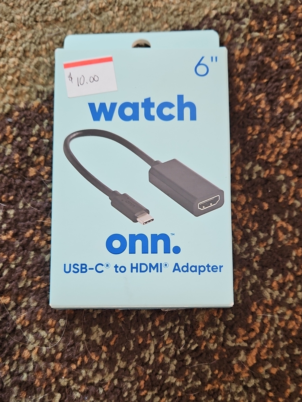 Onn. USB-C To HDMI Adapter